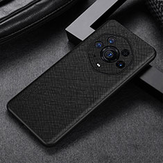 Soft Luxury Leather Snap On Case Cover GS1 for Huawei Honor Magic3 Pro+ Plus 5G Black