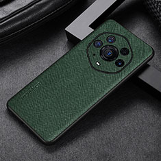 Soft Luxury Leather Snap On Case Cover GS1 for Huawei Honor Magic3 Pro+ Plus 5G Green