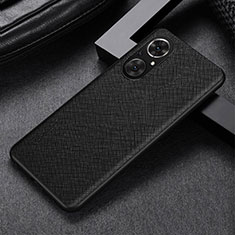 Soft Luxury Leather Snap On Case Cover GS1 for Huawei Nova 9 SE Black