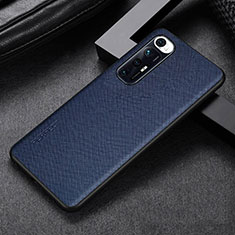 Soft Luxury Leather Snap On Case Cover GS1 for Xiaomi Mi 10S 5G Blue