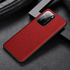 Soft Luxury Leather Snap On Case Cover GS1 for Xiaomi Mi 11X Pro 5G Red