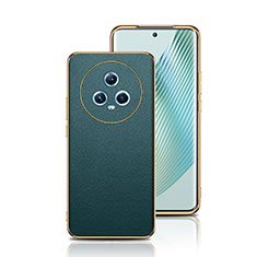 Soft Luxury Leather Snap On Case Cover GS2 for Huawei Honor Magic5 5G Green