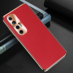 Soft Luxury Leather Snap On Case Cover GS2 for Xiaomi Mi 10S 5G Red