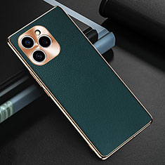 Soft Luxury Leather Snap On Case Cover GS3 for Huawei Honor 60 SE 5G Green