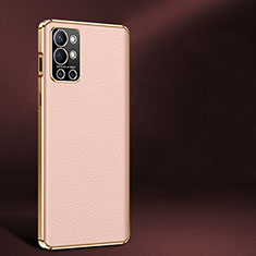 Soft Luxury Leather Snap On Case Cover JB2 for OnePlus 9R 5G Pink