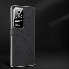 Soft Luxury Leather Snap On Case Cover JB2 for Xiaomi Redmi K50 5G Black