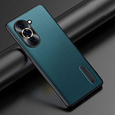 Soft Luxury Leather Snap On Case Cover JB3 for Huawei Nova 10 Pro Green