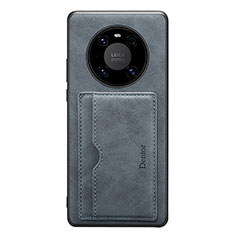 Soft Luxury Leather Snap On Case Cover MT2 for Huawei Mate 50 Gray