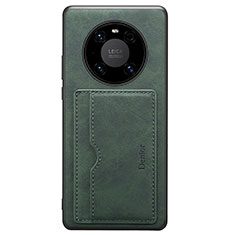 Soft Luxury Leather Snap On Case Cover MT2 for Huawei Mate 50 Green