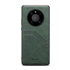 Soft Luxury Leather Snap On Case Cover MT3 for Huawei Mate 50 Green