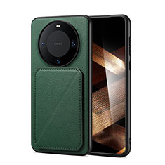 Soft Luxury Leather Snap On Case Cover MT3 for Huawei Mate 60 Green