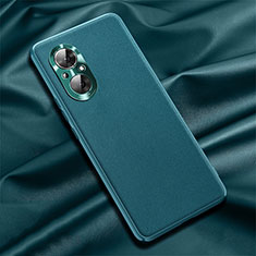 Soft Luxury Leather Snap On Case Cover QK1 for Huawei Nova 9 SE Green