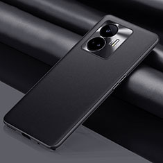 Soft Luxury Leather Snap On Case Cover QK1 for Realme GT Neo5 5G Black