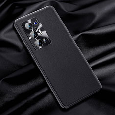 Soft Luxury Leather Snap On Case Cover QK1 for Vivo X70 Pro+ Plus 5G Black