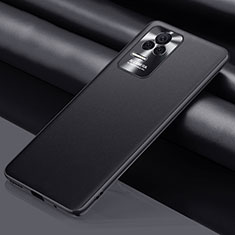 Soft Luxury Leather Snap On Case Cover QK1 for Xiaomi Poco F4 5G Black