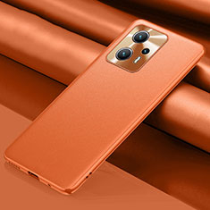 Soft Luxury Leather Snap On Case Cover QK1 for Xiaomi Poco X4 GT 5G Orange