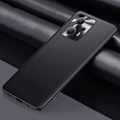 Soft Luxury Leather Snap On Case Cover QK1 for Xiaomi Redmi K50i 5G Black