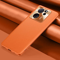 Soft Luxury Leather Snap On Case Cover QK1 for Xiaomi Redmi K60 Ultra 5G Orange