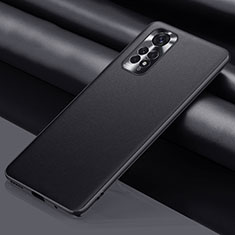 Soft Luxury Leather Snap On Case Cover QK1 for Xiaomi Redmi Note 12 Pro 4G Black