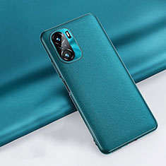 Soft Luxury Leather Snap On Case Cover QK3 for Xiaomi Poco F3 5G Green