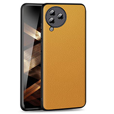 Soft Luxury Leather Snap On Case Cover QK5 for Xiaomi Civi 3 5G Orange