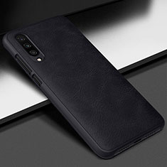 Soft Luxury Leather Snap On Case Cover R01 for Xiaomi Mi A3 Black