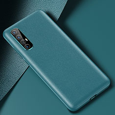 Soft Luxury Leather Snap On Case Cover R02 for Oppo Reno3 Pro Green