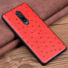 Soft Luxury Leather Snap On Case Cover R02 for Xiaomi Redmi K20 Pro Red