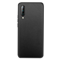 Soft Luxury Leather Snap On Case Cover R03 for Xiaomi Mi A3 Black