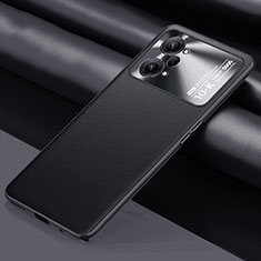 Soft Luxury Leather Snap On Case Cover S01 for Oppo K10 Pro 5G Black