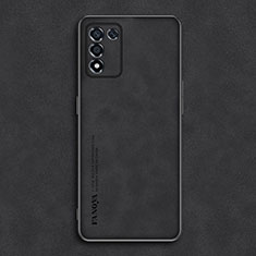 Soft Luxury Leather Snap On Case Cover S01 for Realme 9 SE 5G Black