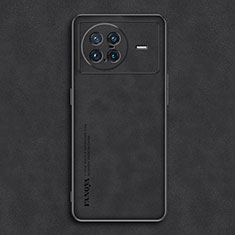 Soft Luxury Leather Snap On Case Cover S01 for Vivo X Note Black