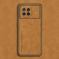 Soft Luxury Leather Snap On Case Cover S01 for Vivo X Note Orange