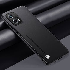 Soft Luxury Leather Snap On Case Cover S01 for Xiaomi Poco X4 GT 5G Black