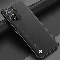 Soft Luxury Leather Snap On Case Cover S01 for Xiaomi Redmi K40 5G Black