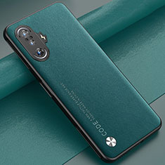 Soft Luxury Leather Snap On Case Cover S01 for Xiaomi Redmi K40 Gaming 5G Green