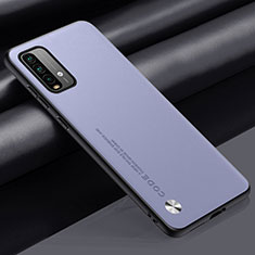 Soft Luxury Leather Snap On Case Cover S01 for Xiaomi Redmi Note 9 4G Clove Purple