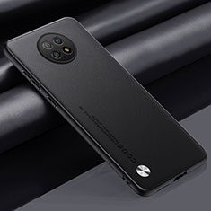 Soft Luxury Leather Snap On Case Cover S01 for Xiaomi Redmi Note 9 5G Black