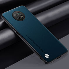 Soft Luxury Leather Snap On Case Cover S01 for Xiaomi Redmi Note 9 5G Green