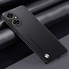 Soft Luxury Leather Snap On Case Cover S02 for Huawei Nova 11i Black