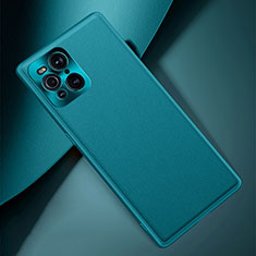 Soft Luxury Leather Snap On Case Cover S02 for Oppo Find X3 5G Green