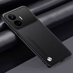 Soft Luxury Leather Snap On Case Cover S02 for Realme GT Neo5 SE 5G Black