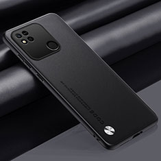 Soft Luxury Leather Snap On Case Cover S02 for Xiaomi Redmi 9 Activ Black