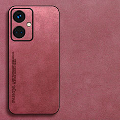 Soft Luxury Leather Snap On Case Cover S03 for Oppo K11 5G Red