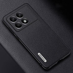 Soft Luxury Leather Snap On Case Cover S03 for Xiaomi Redmi K70 5G Black