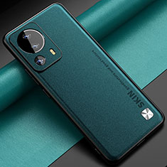 Soft Luxury Leather Snap On Case Cover S04 for Xiaomi Civi 2 5G Green