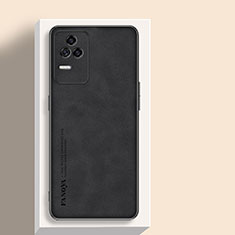 Soft Luxury Leather Snap On Case Cover S04 for Xiaomi Redmi K40S 5G Black