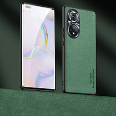 Soft Luxury Leather Snap On Case Cover ST4 for Huawei Nova 9 Pro Green