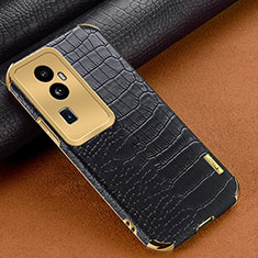 Soft Luxury Leather Snap On Case Cover XD1 for Oppo Reno10 Pro+ Plus 5G Black