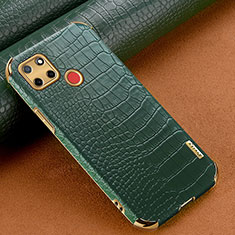 Soft Luxury Leather Snap On Case Cover XD1 for Realme Narzo 20 Green